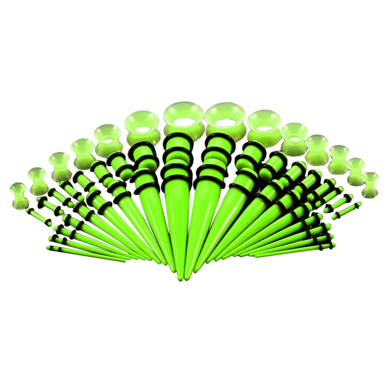 50 Pieces Multi Size Gauges Ki - Body Jewelry Gauge Sizes のレビューと価格