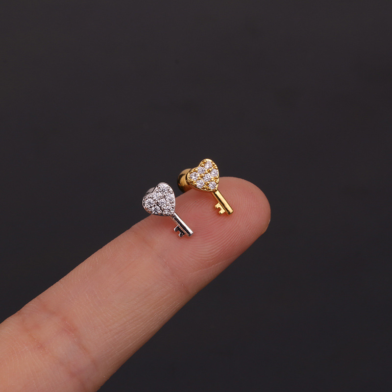 16G Stainless Steel Floral/Sna - Body Jewelry Surgical Steel のレビューと価格