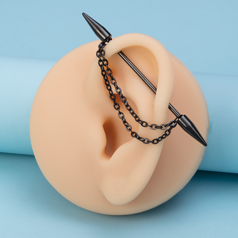 1pc Industrial Piercing Barbel - Body Jewelry Industrial のレビューと価格
