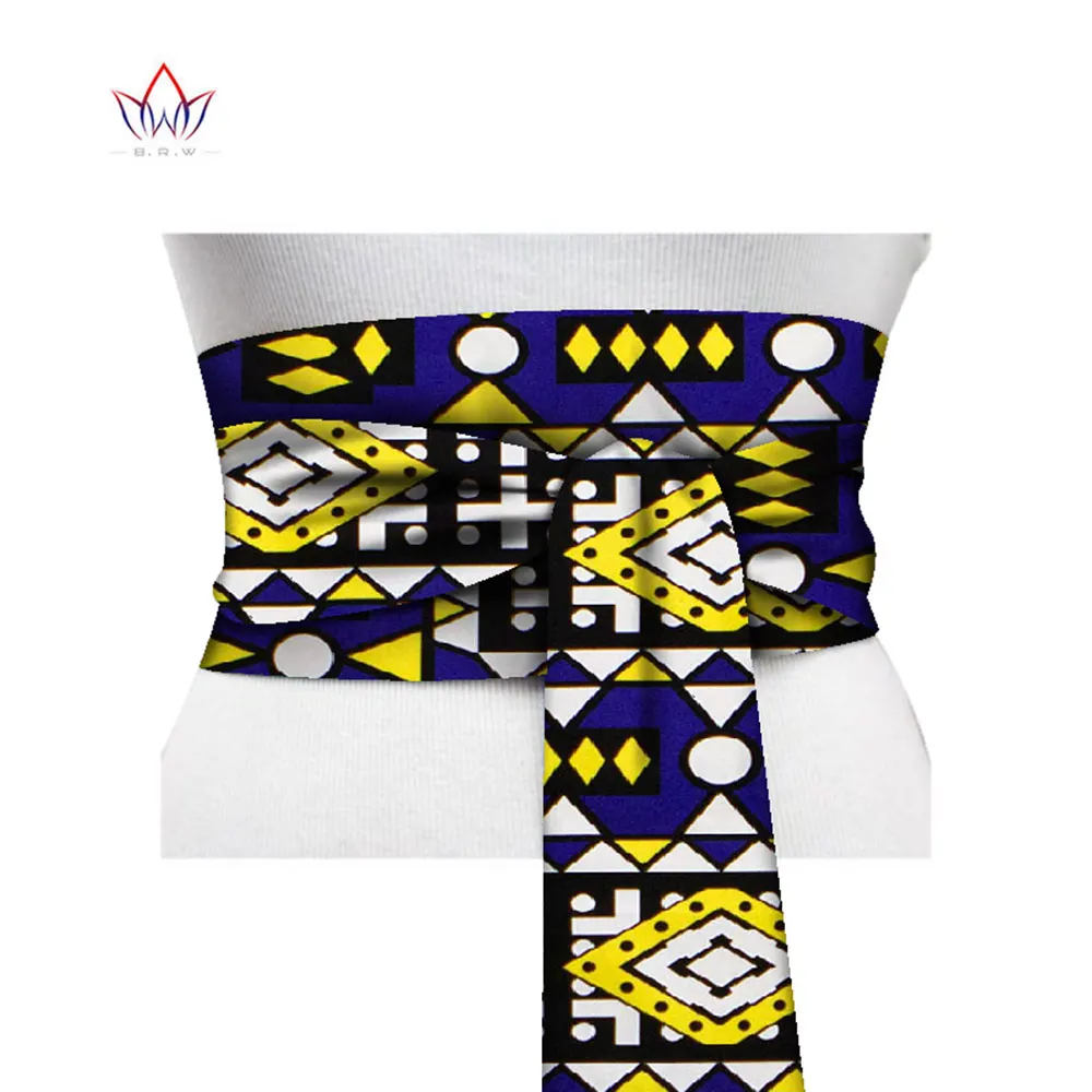 2024 African Print Obi Ankara  - Yellow Body Jewelry のレビューと価格