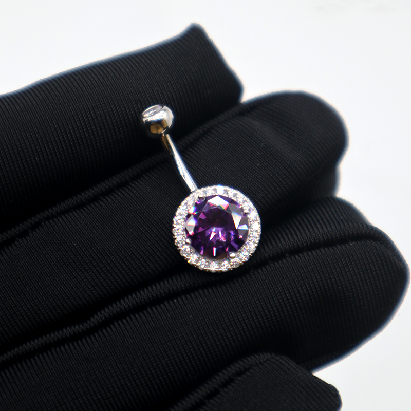 MIQIAO 925 Sterling Silver Pie - Yellow Body Jewelry のレビューと価格