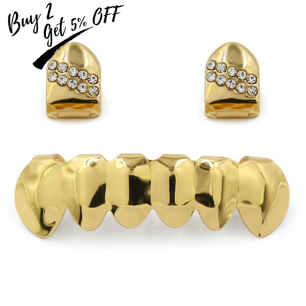 TOPGRILLZ Hip Hop Grillz Yello - Yellow Body Jewelry のレビューと価格