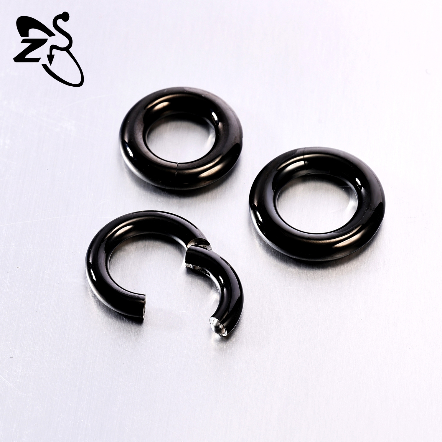 ZS 1 PC 2/4/6/8/10/12G Stainle - Body Jewelry Gauge Sizes のレビューと価格