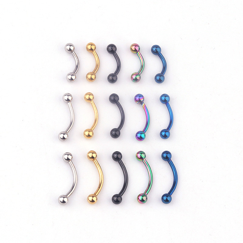 5pcs/lot 16G 316L Stainless St - Body Jewelry Ear のレビューと価格