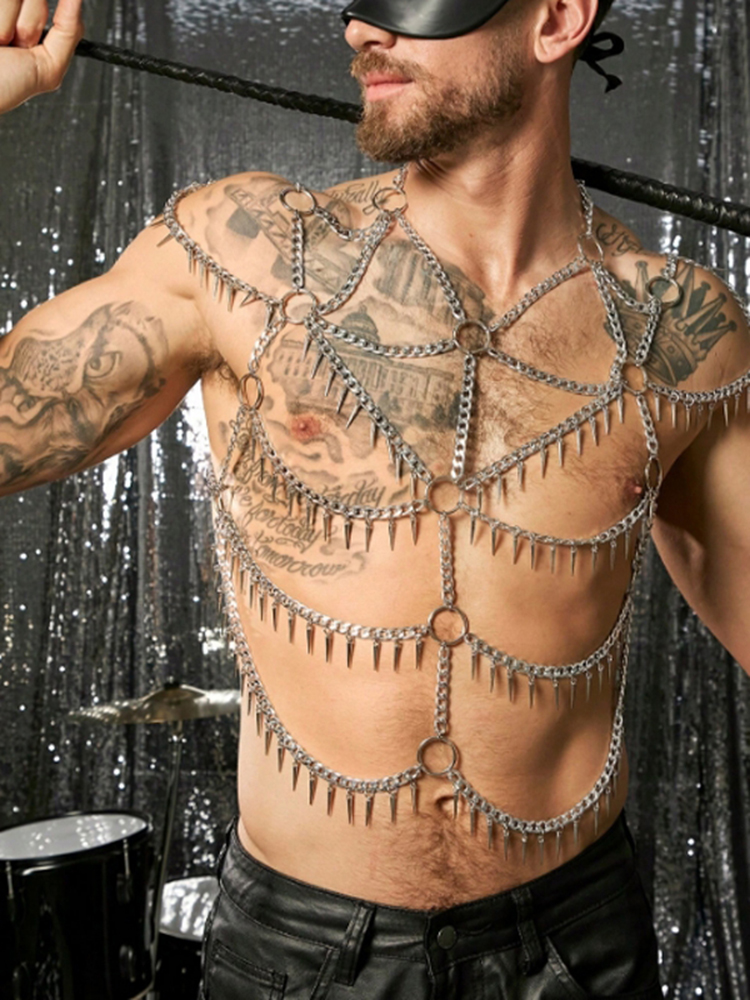 Tassels Chain Body Shoulder Se - Body Jewelry Harness のレビューと価格