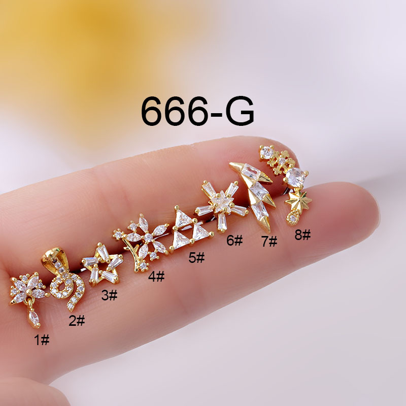 1Piece Piercing Stainless Stee - Body Jewelry Trend のレビューと価格