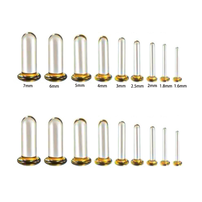 1Pair 1.6-16mm Top Quality Yel - Yellow Body Jewelry のレビューと価格