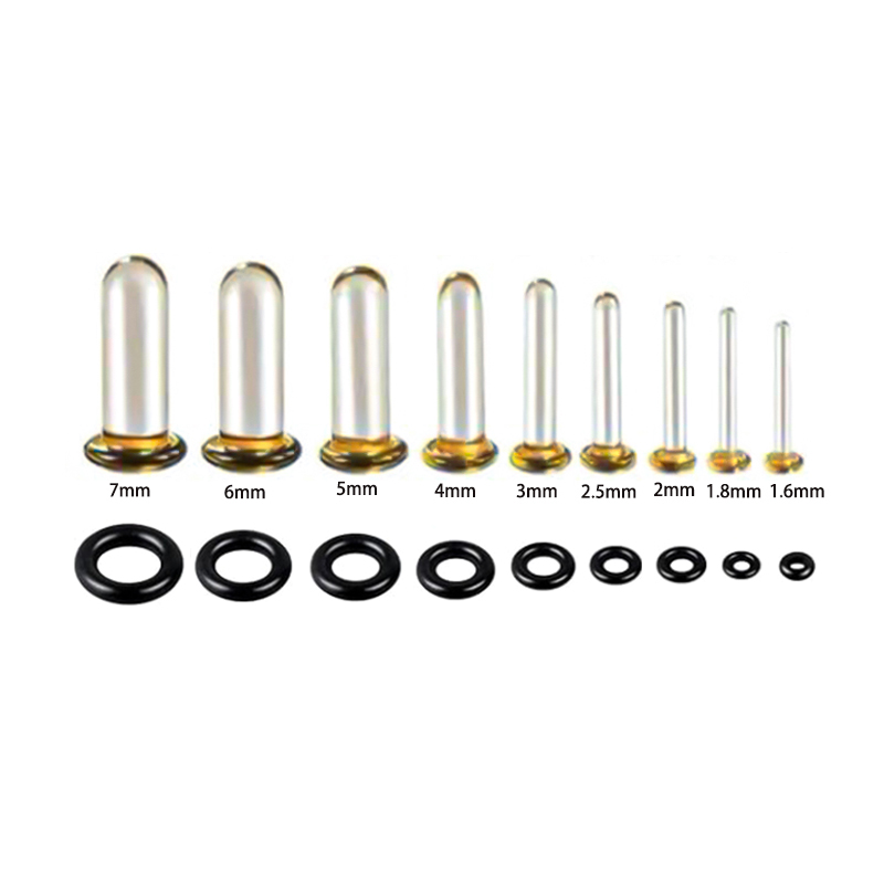 1Pair 1.6-16mm Top Quality Yel - Yellow Body Jewelry のレビューと価格