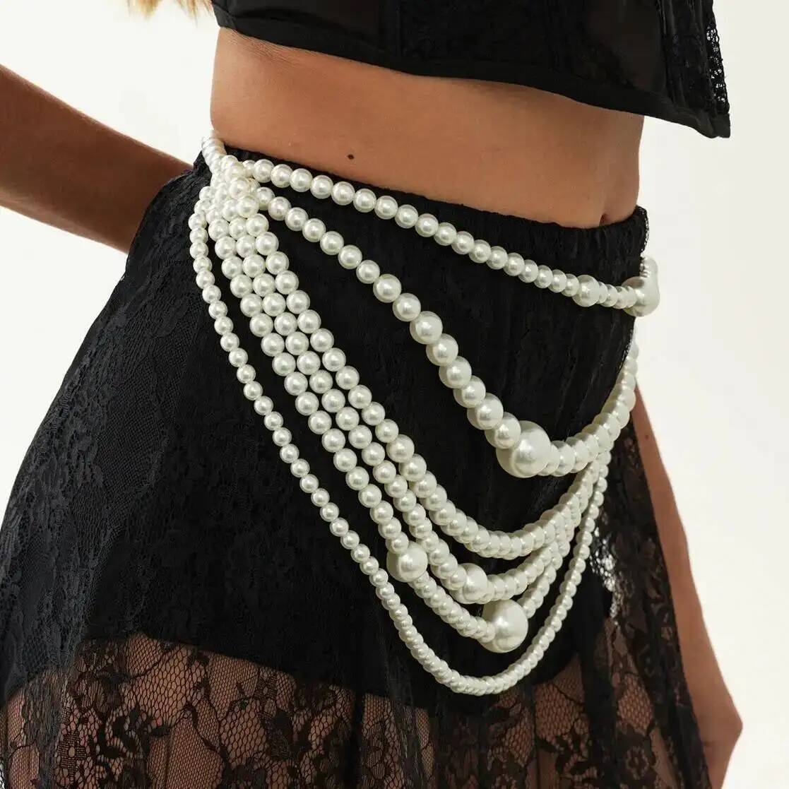 Lacteo Exaggerated Multi-Layer - Body Jewelry Trend のレビューと価格