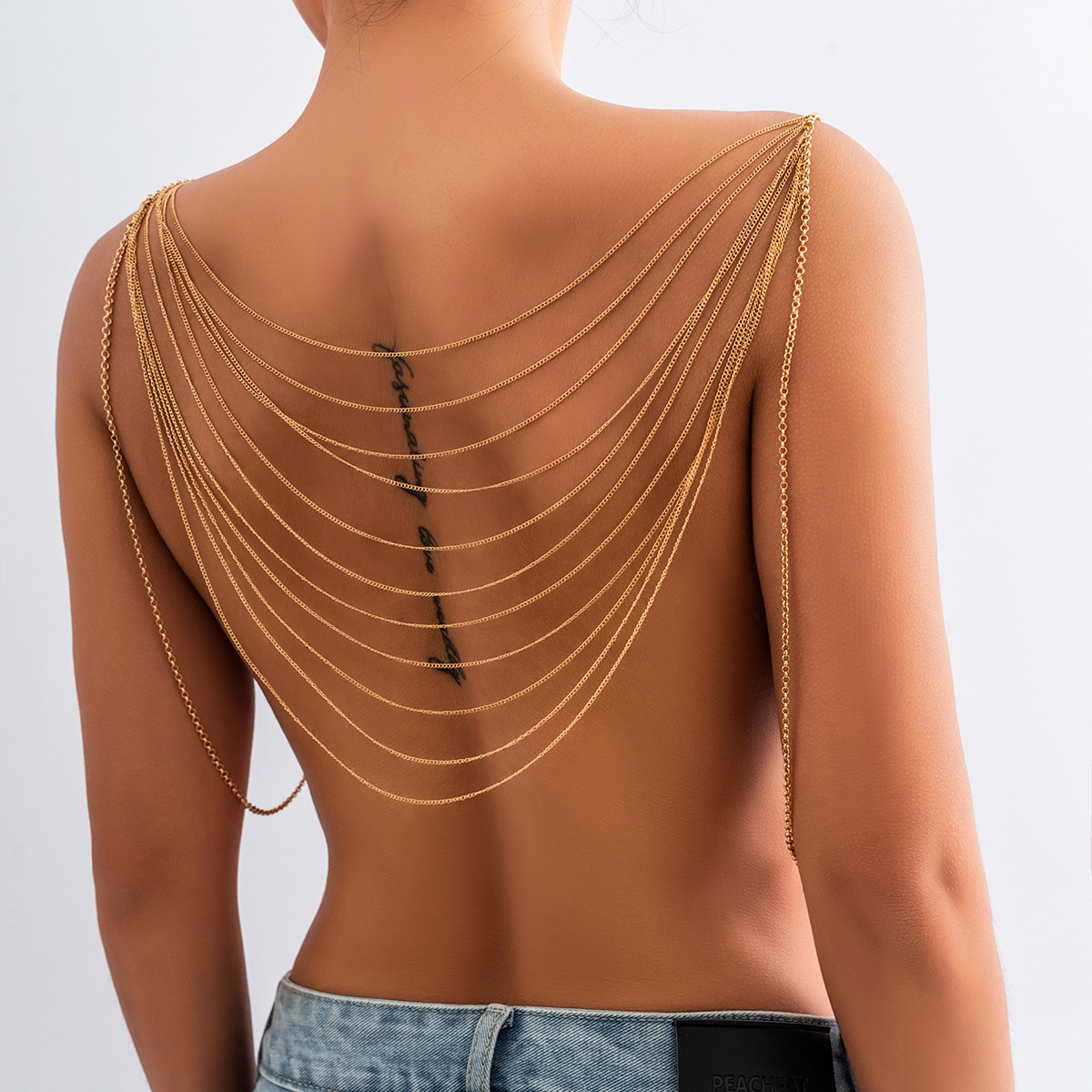 Classic Multi layered Tassel B - Body Jewelry Harness のレビューと価格