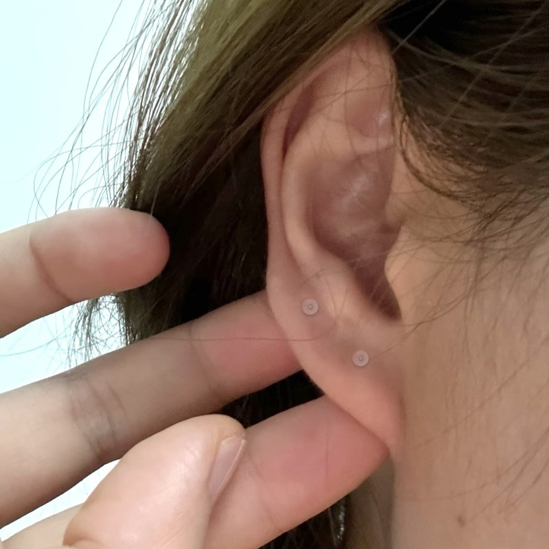 10-50Pcs Transparent Lip Studs - Body Jewelry Nose Studs のレビューと価格