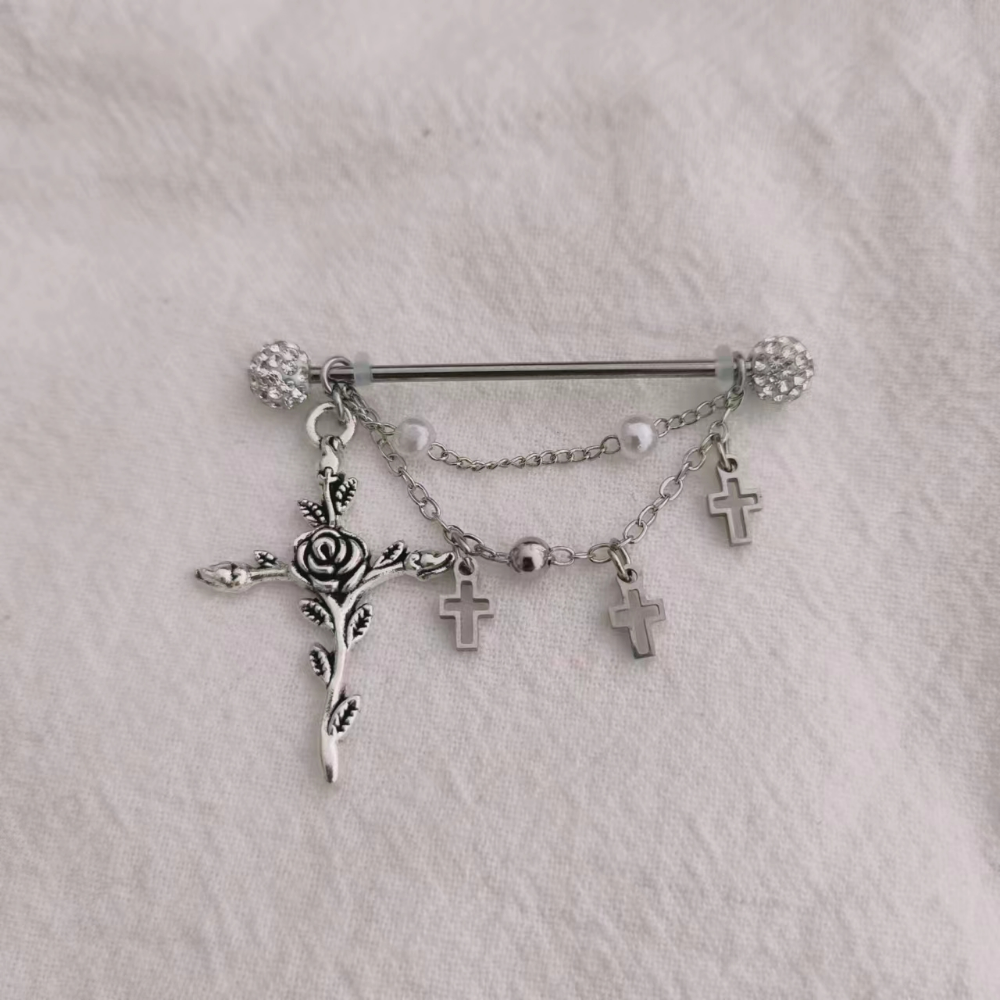 1PC Industrial Scaffold Barbel - Body Jewelry Industrial のレビューと価格