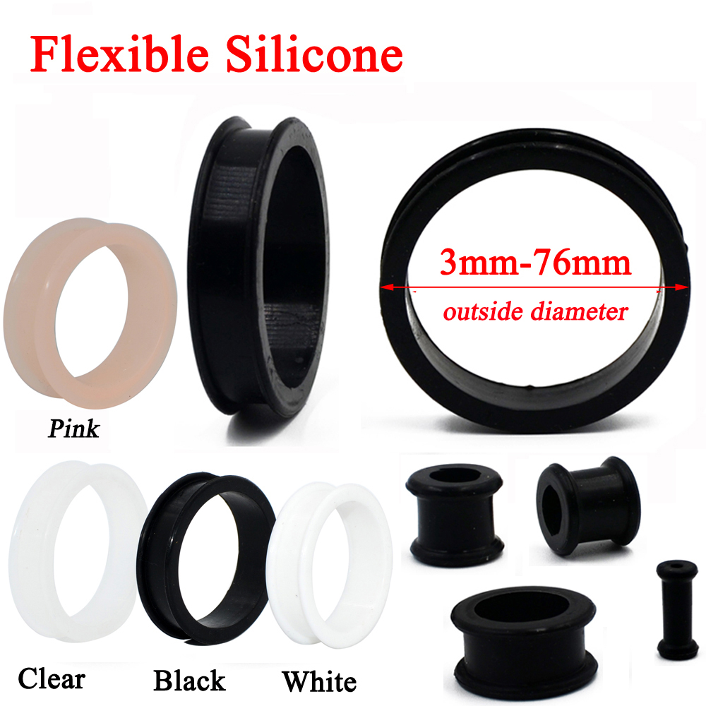 1Pair 3mm-76mm Big Size Hollow - Body Jewelry Gauge Sizes のレビューと価格