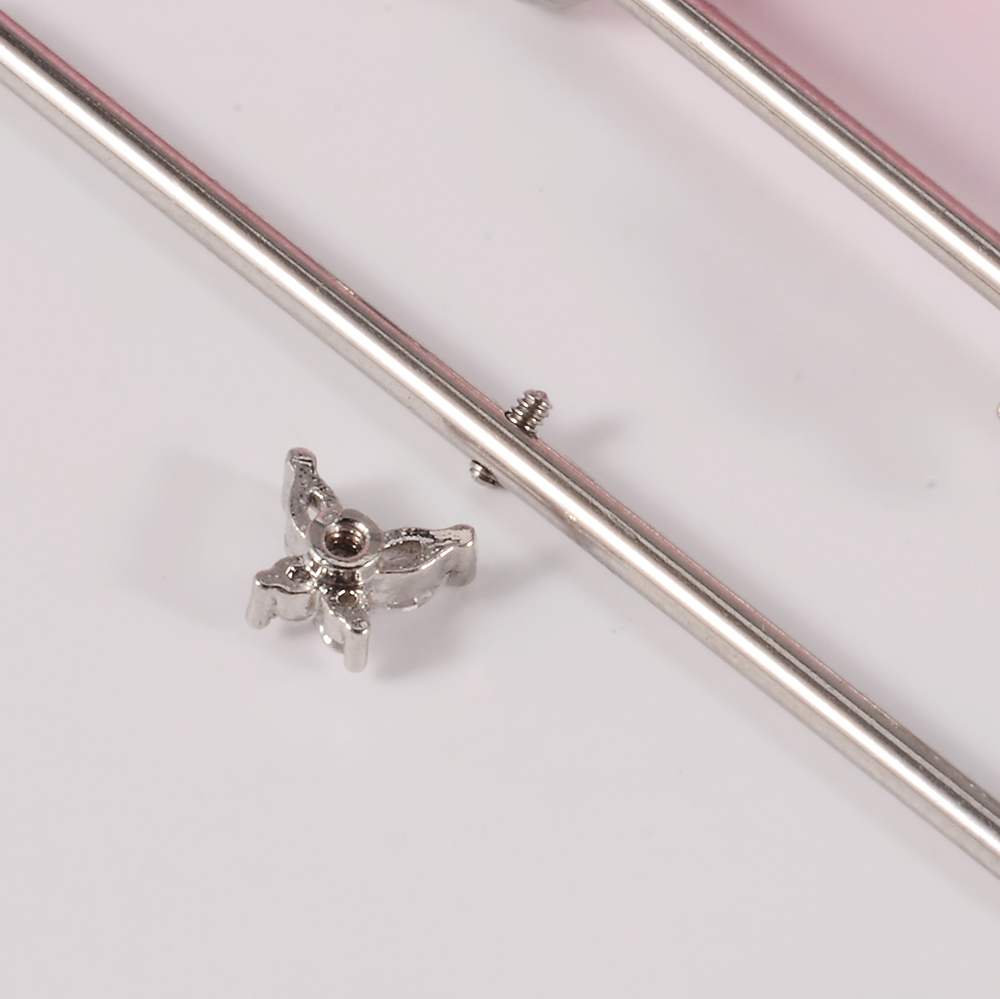 1PC 316L Surgical Steel 14G Sn - Body Jewelry Industrial のレビューと価格