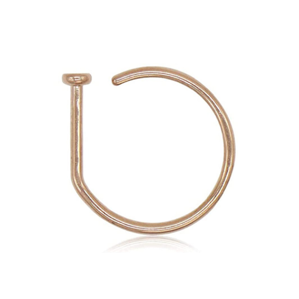 1PC Woman Man Fake Nose Rings  - Body Jewelry Nose Studs のレビューと価格