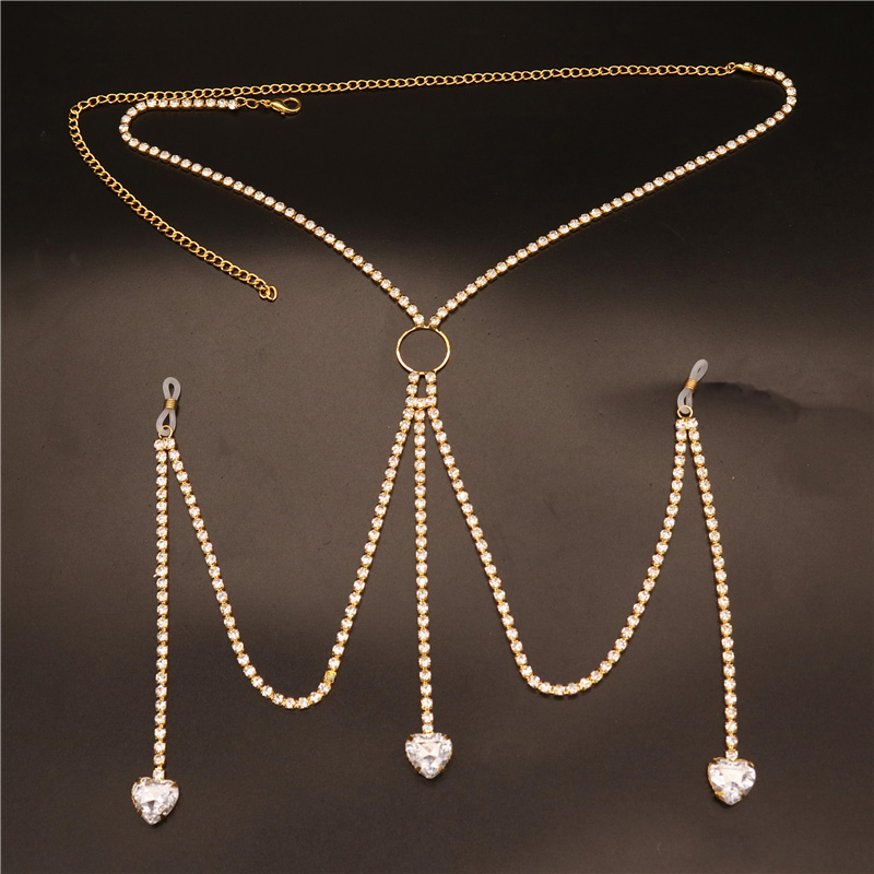 2023 New Fashion White Heart N - Body Jewelry Harness のレビューと価格