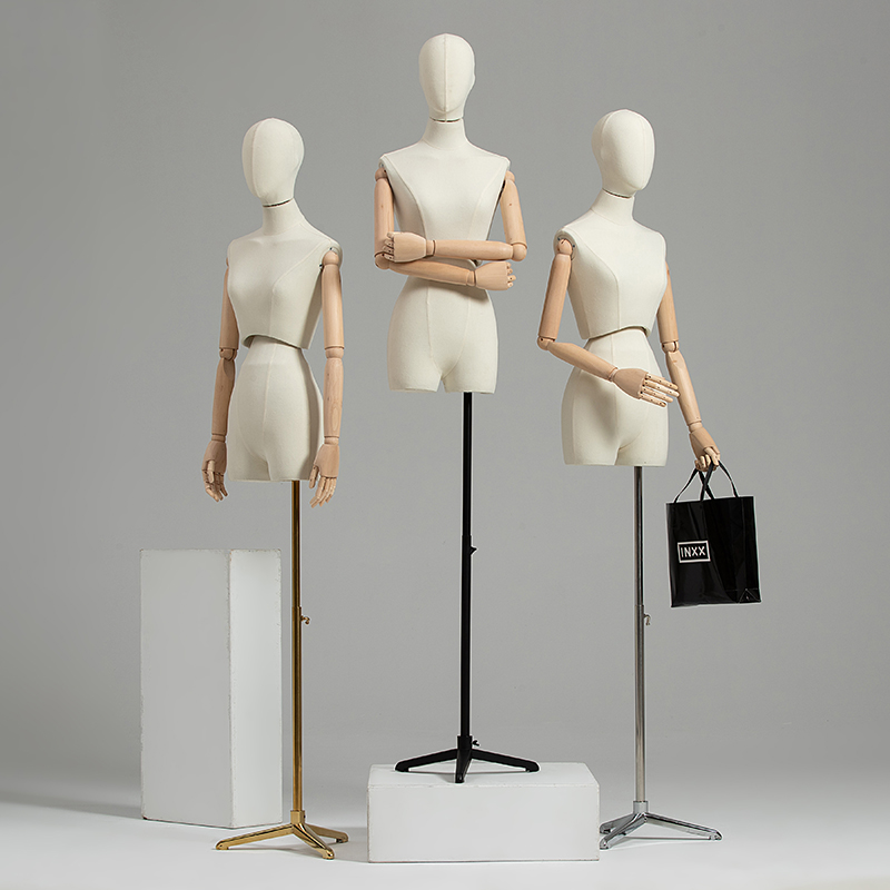 Female Hand CLoth Art Mannequi - Yellow Body Jewelry のレビューと価格