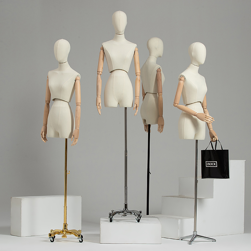 Female Hand CLoth Art Mannequi - Yellow Body Jewelry のレビューと価格