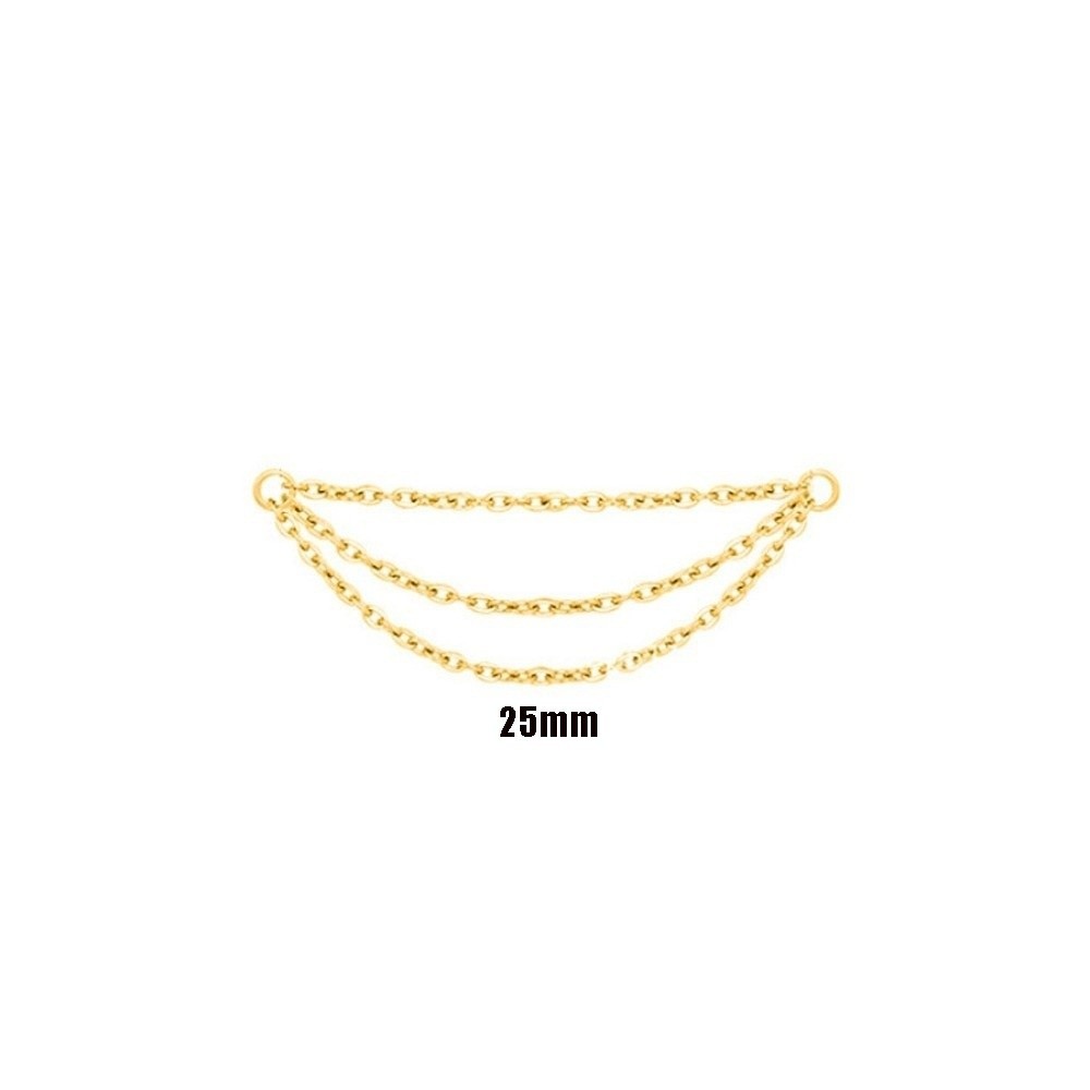 Fashion Titanium Nose Chain Th - Body Jewelry Ear のレビューと価格