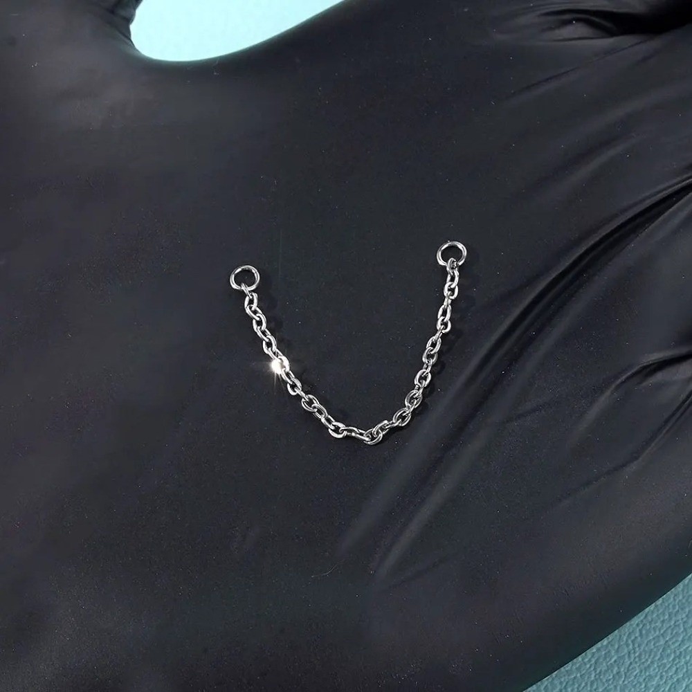 Fashion Titanium Nose Chain Th - Body Jewelry Ear のレビューと価格
