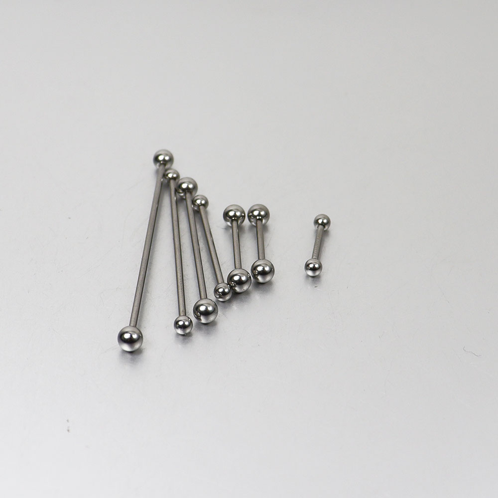 2 Pieces 0.8mm Stainless Steel - Body Jewelry Industrial のレビューと価格