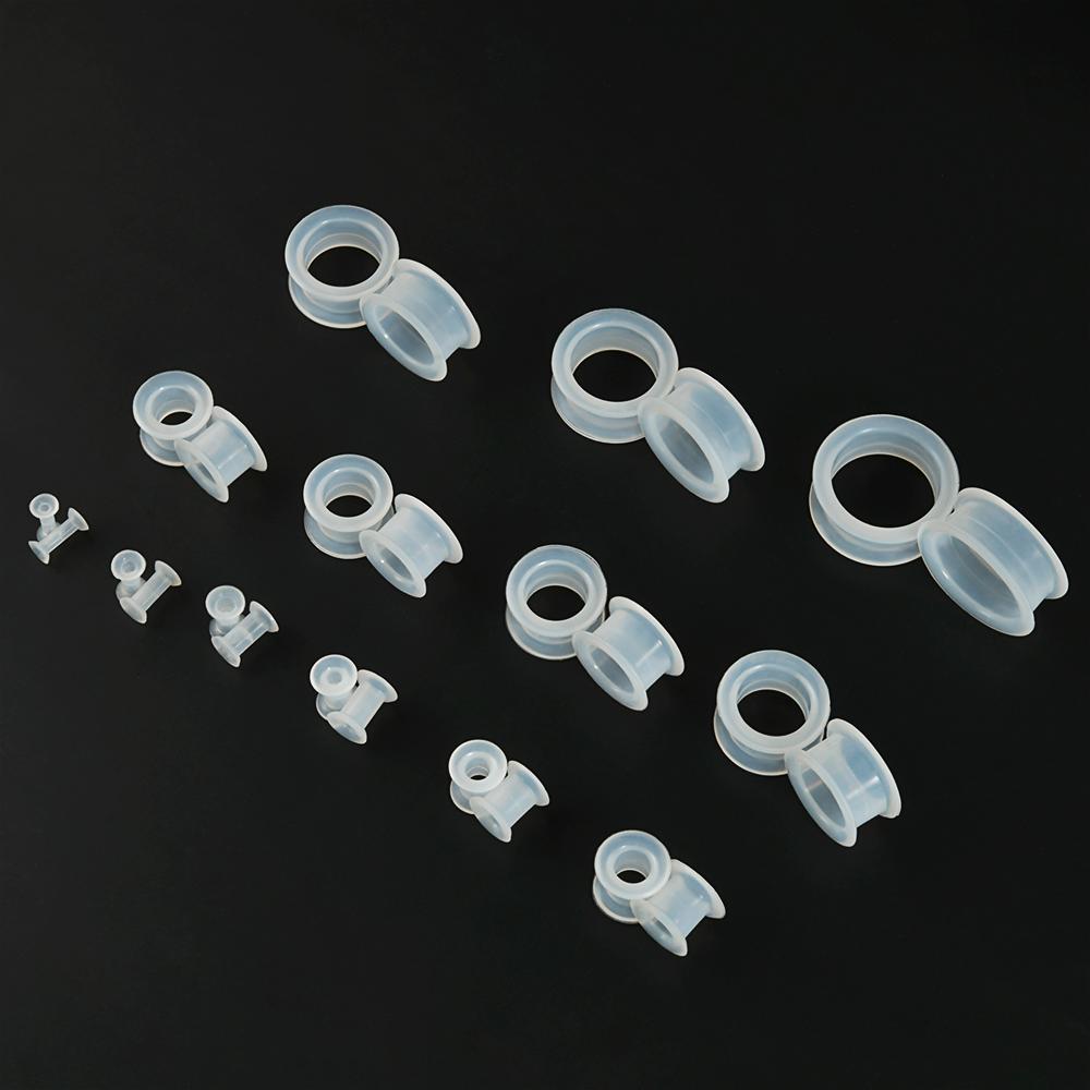 PAIR-Clear Ear Gauges Large Si - Body Jewelry Gauge Sizes のレビューと価格