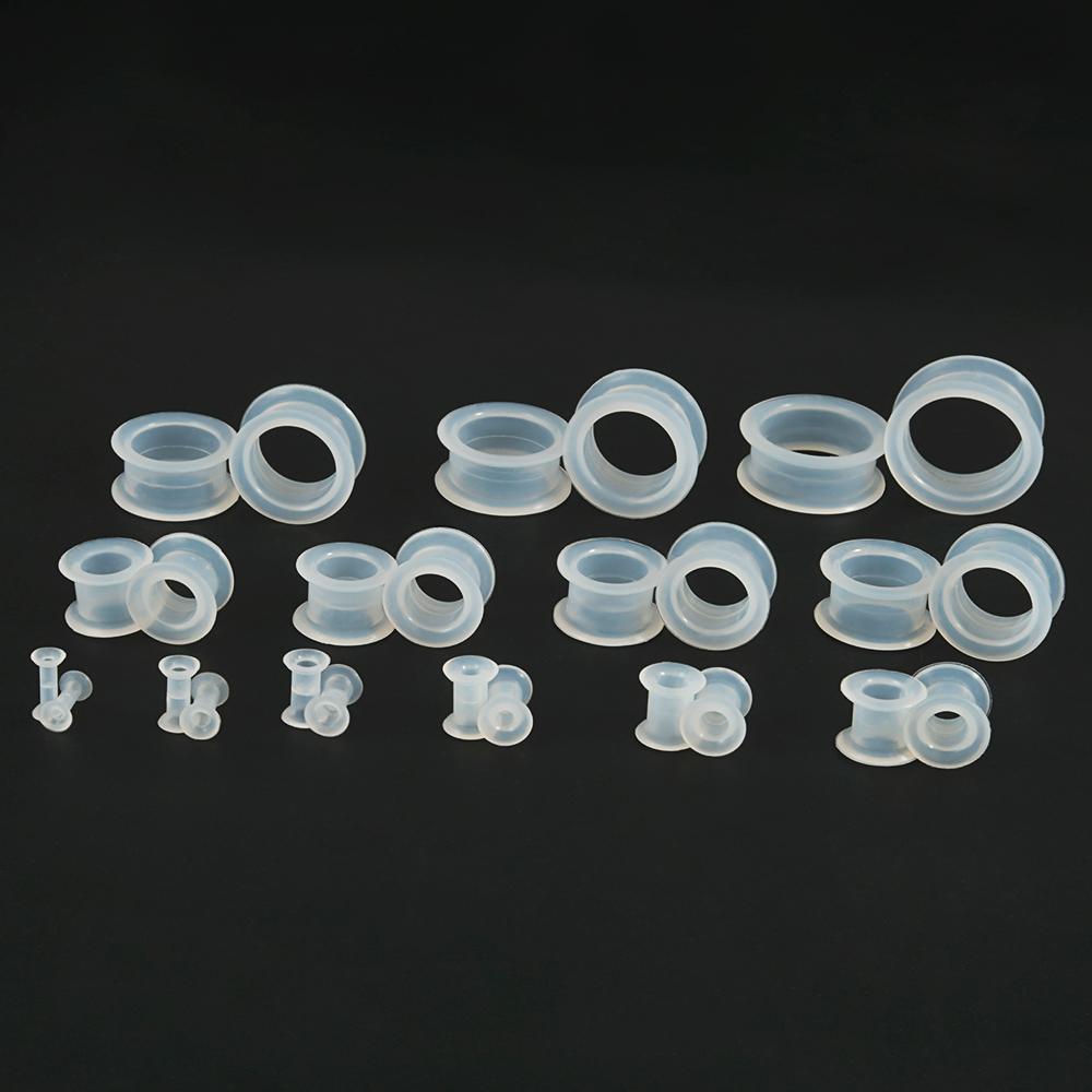 PAIR-Clear Ear Gauges Large Si - Body Jewelry Gauge Sizes のレビューと価格