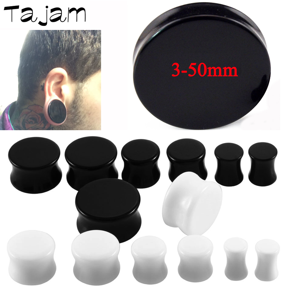 1 Pair 3mm-50mm Big Size Solid - Body Jewelry Gauge Sizes のレビューと価格