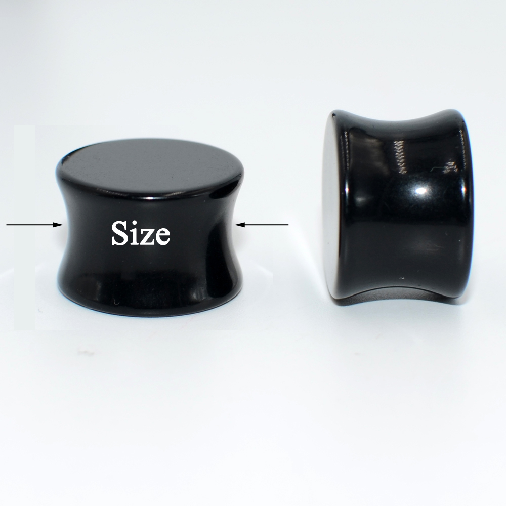 1 Pair 3mm-50mm Big Size Solid - Body Jewelry Gauge Sizes のレビューと価格