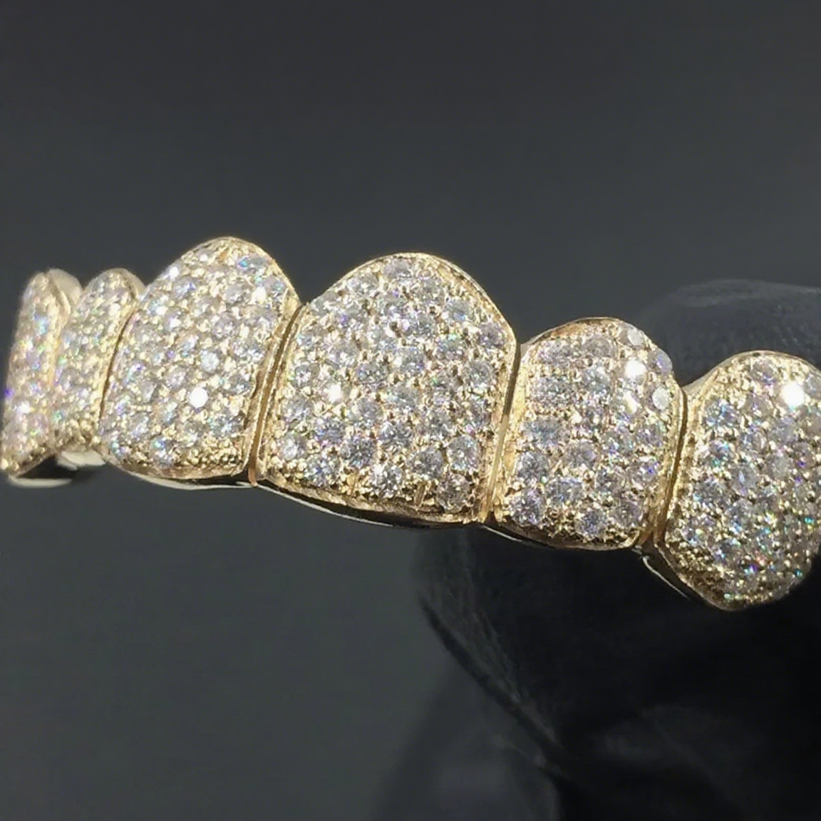 Custom Lab Diamond Hip Hop Jew - Yellow Body Jewelry のレビューと価格