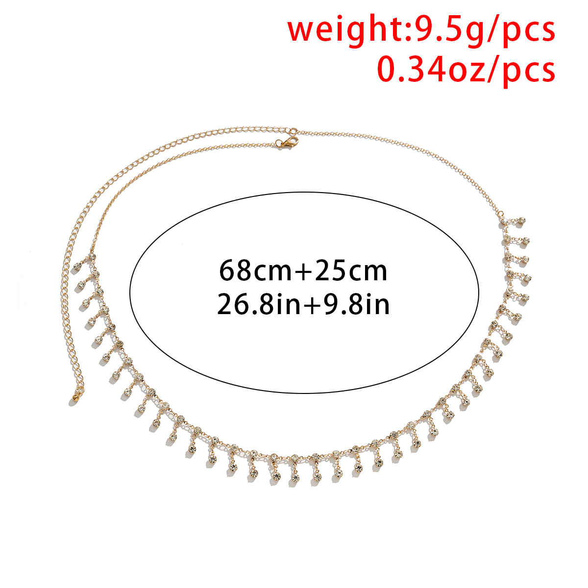 Sexy Tassel Waist Chain Belt Z - Body Jewelry Trend のレビューと価格