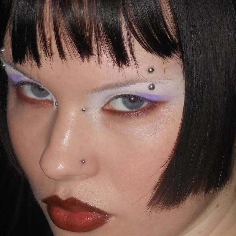 321pcs Non Piercing Lip Studs  - Body Jewelry Nose Studs のレビューと価格