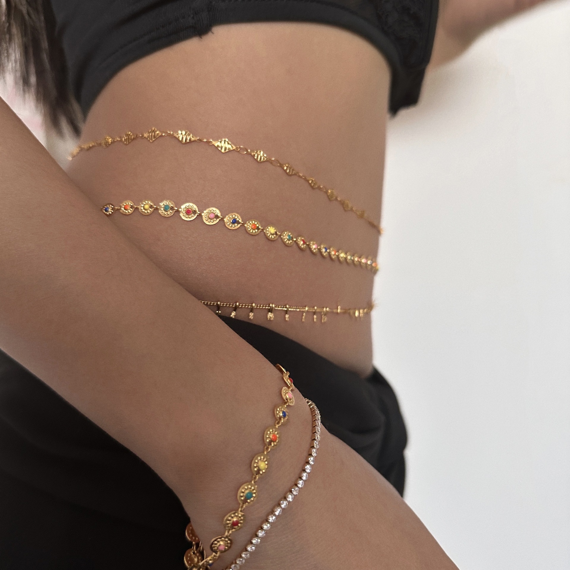 Punk Round Stainless Steel Wai - Body Jewelry Trend のレビューと価格