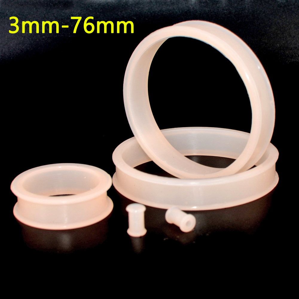 Pair Large Size Skin Color Fle - Body Jewelry Gauge Sizes のレビューと価格