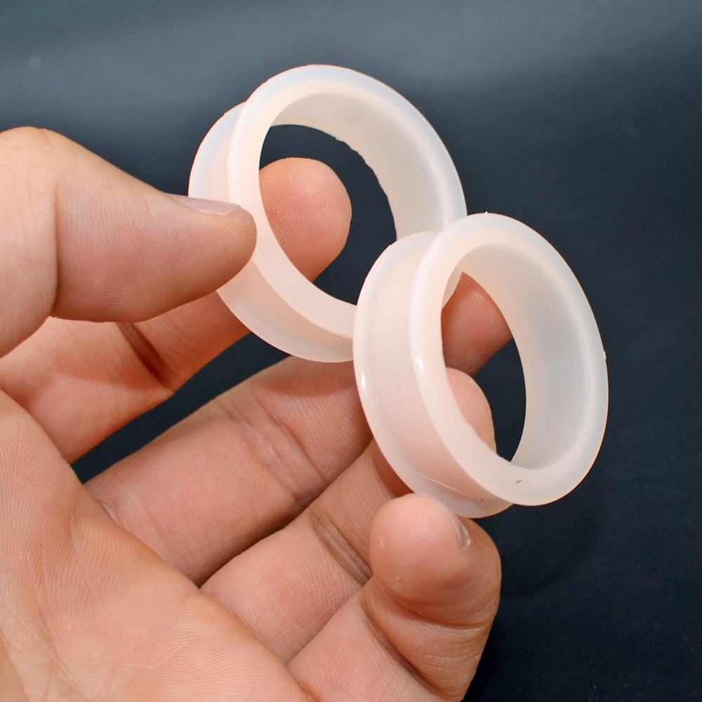 Pair Large Size Skin Color Fle - Body Jewelry Gauge Sizes のレビューと価格