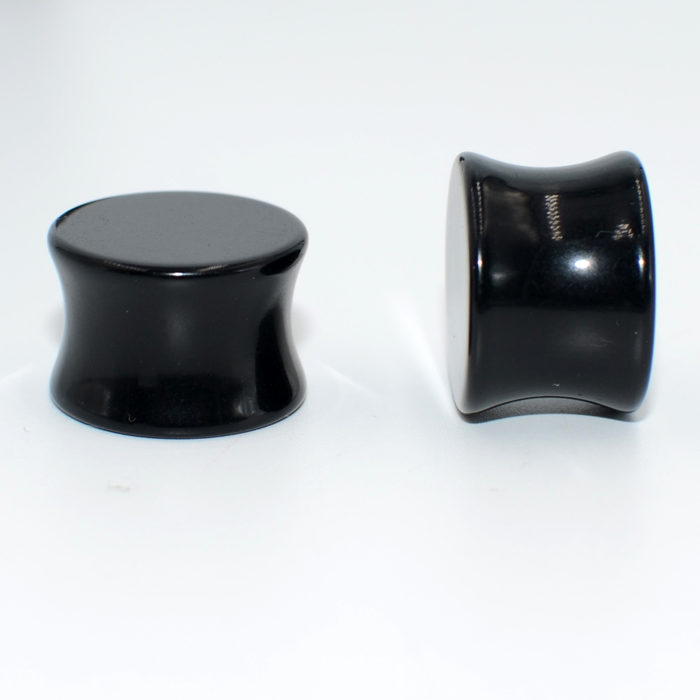 2Pair Acrylic Ear plugs White& - Body Jewelry Gauge Sizes のレビューと価格