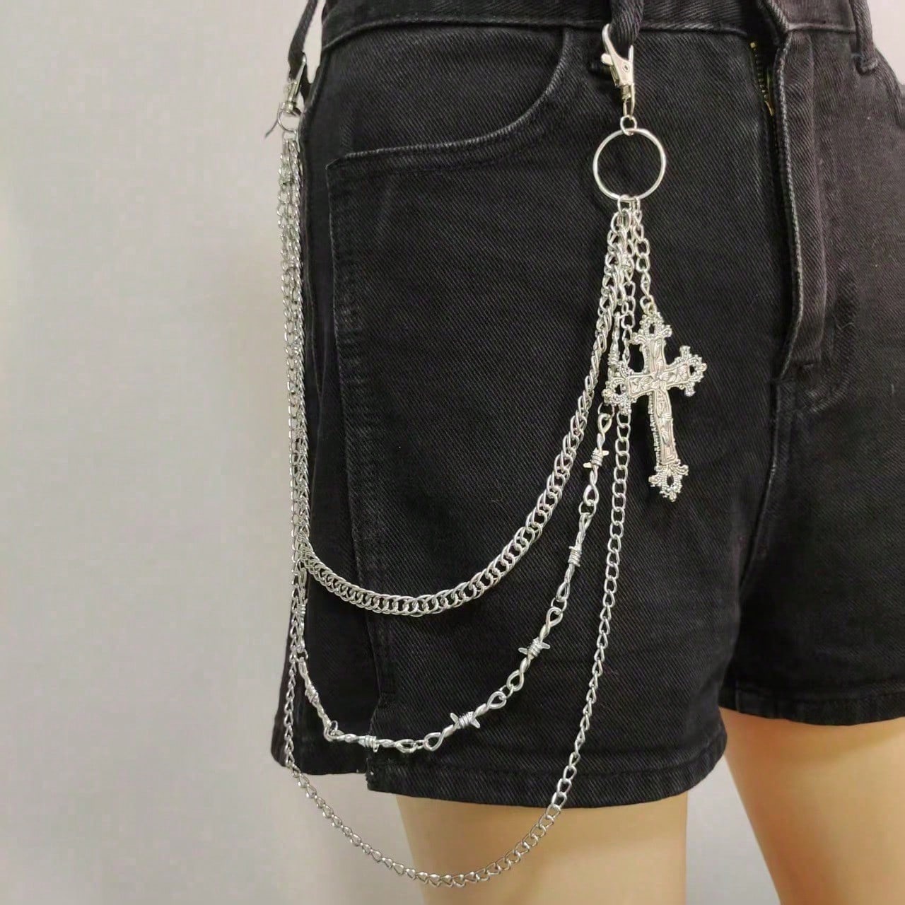 1PC street personality trend l - Body Jewelry Trend のレビューと価格