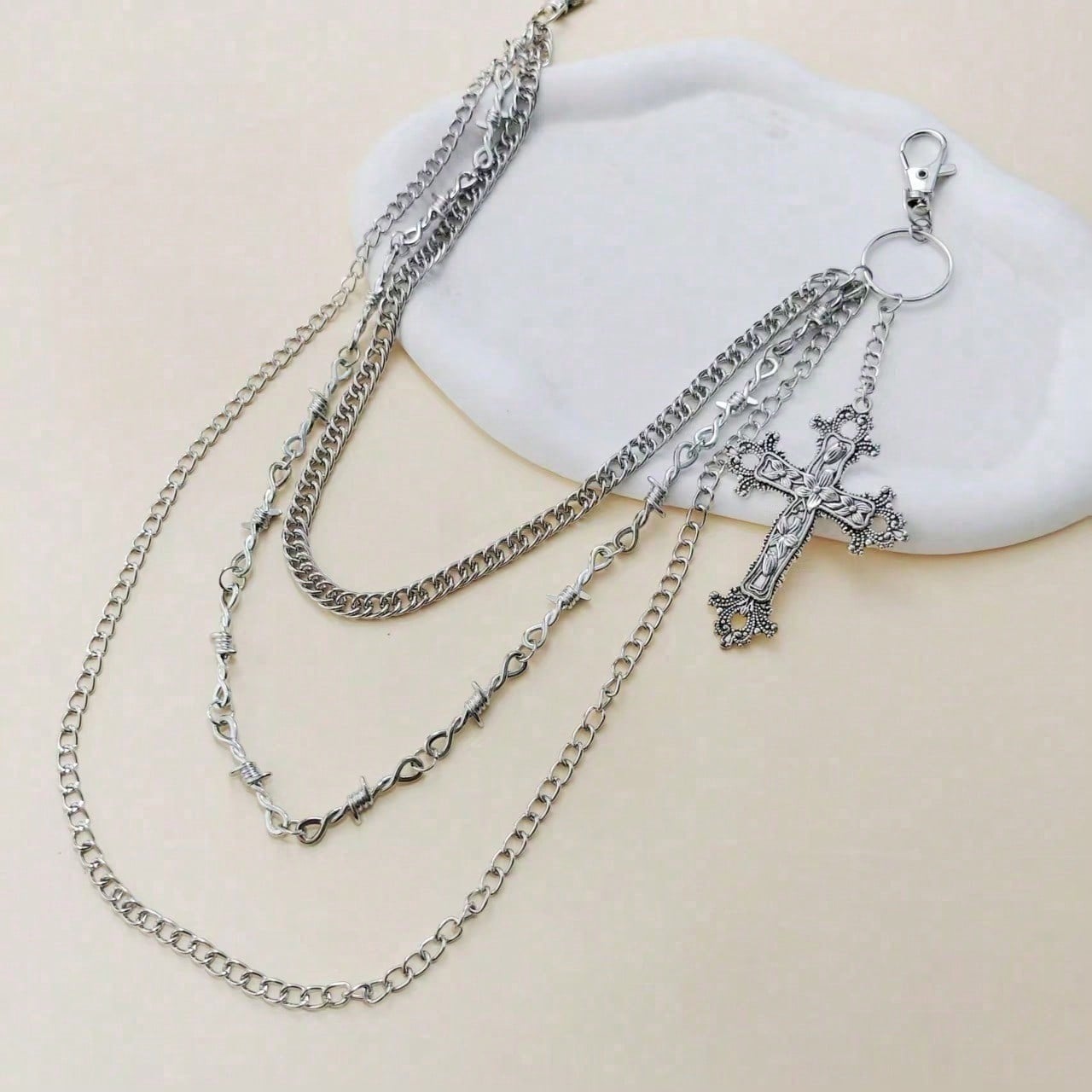 1PC street personality trend l - Body Jewelry Trend のレビューと価格