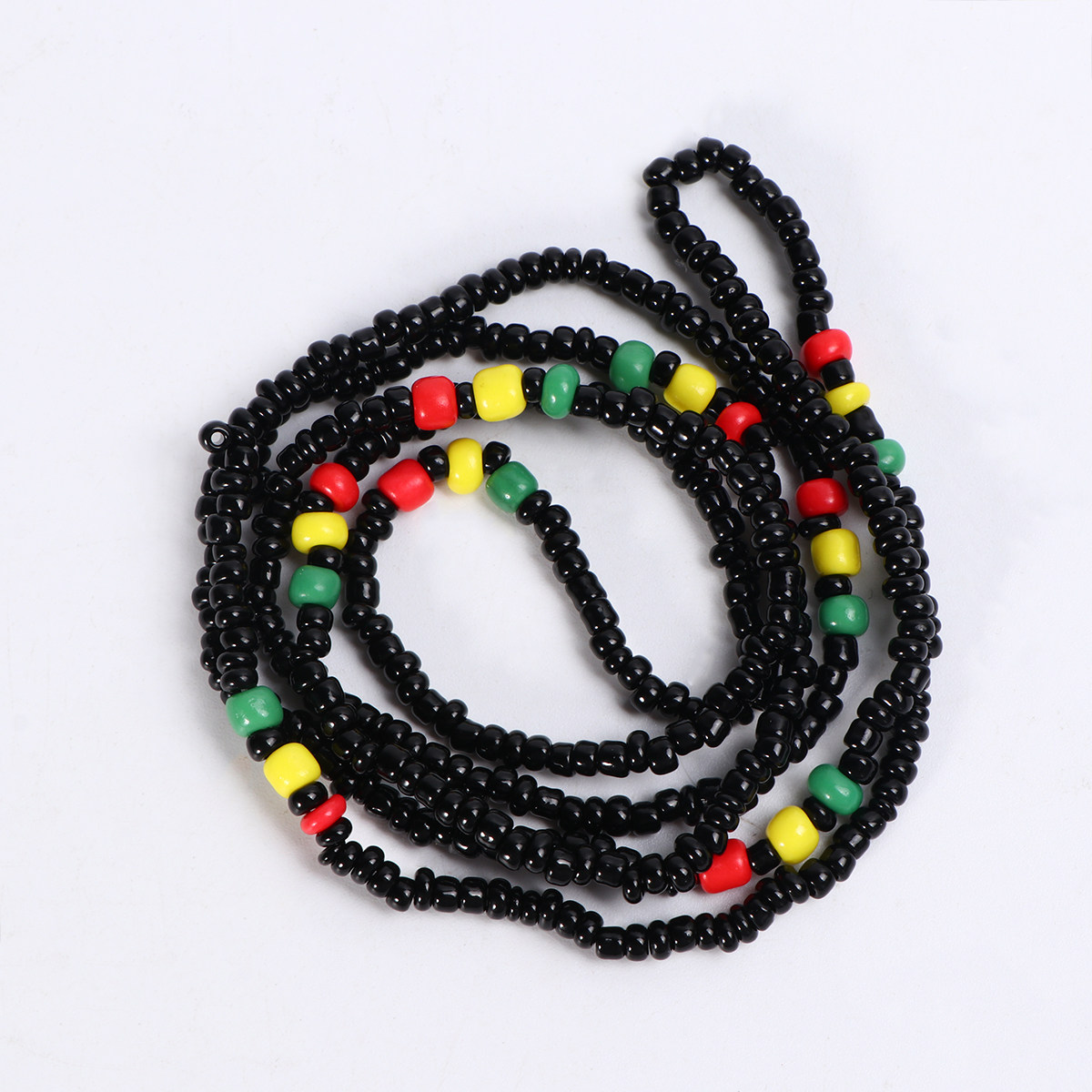Yellow Handmade Glass Bead Wai - Yellow Body Jewelry のレビューと価格