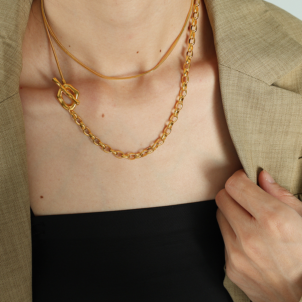 2026 Trendy Layering Necklace  - Body Jewelry Urban のレビューと価格