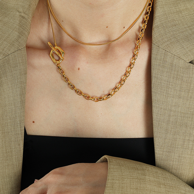 2026 Trendy Layering Necklace  - Body Jewelry Urban のレビューと価格