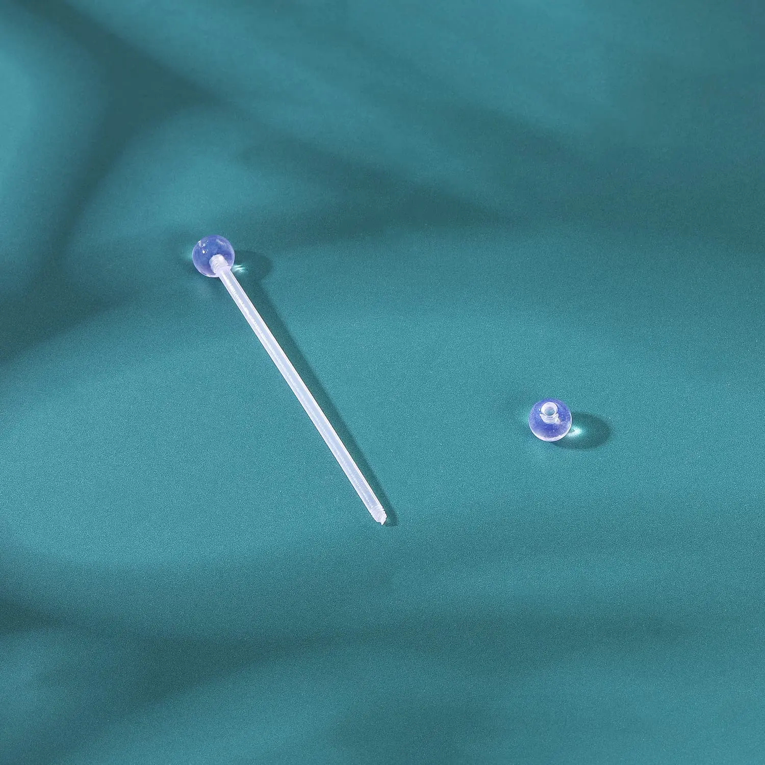 14G Clear Bioflex Flexible Acr - Body Jewelry Industrial のレビューと価格