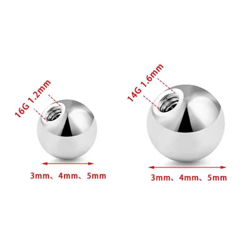 10pcs G23 Titanium Externally  - Body Jewelry Industrial のレビューと価格