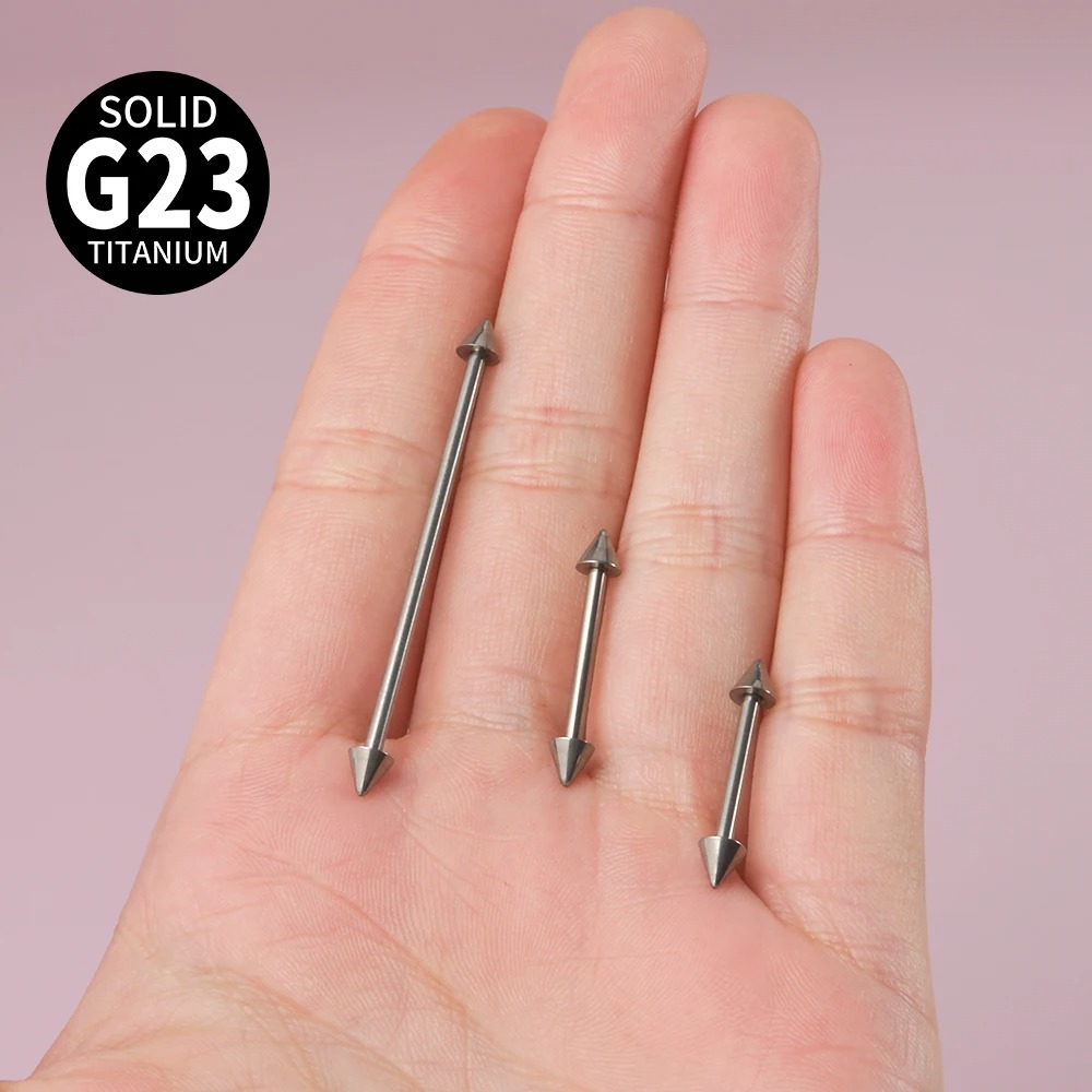 1Pc G23 Titanium Cone Industri - Body Jewelry Industrial のレビューと価格