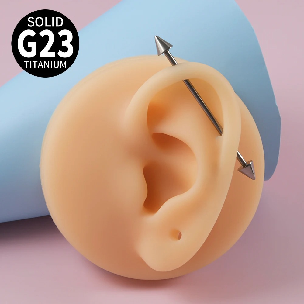 1Pc G23 Titanium Cone Industri - Body Jewelry Industrial のレビューと価格
