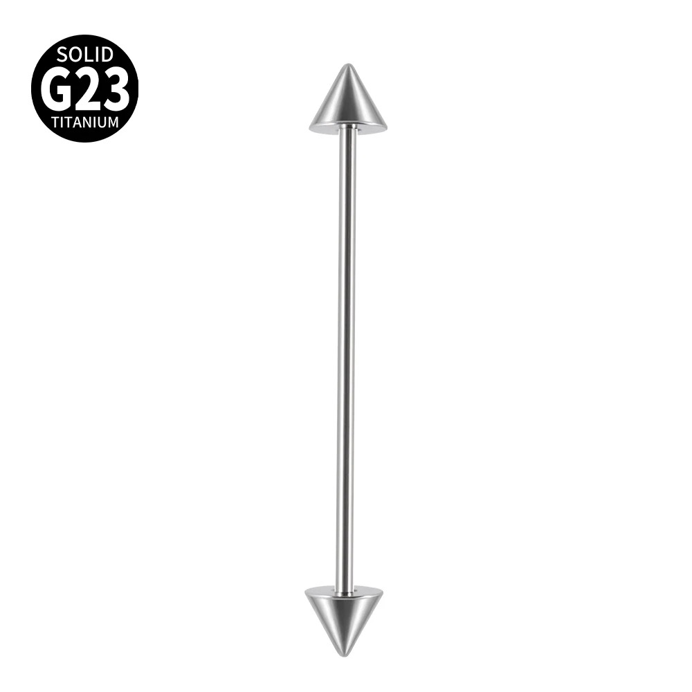 1Pc G23 Titanium Cone Industri - Body Jewelry Industrial のレビューと価格