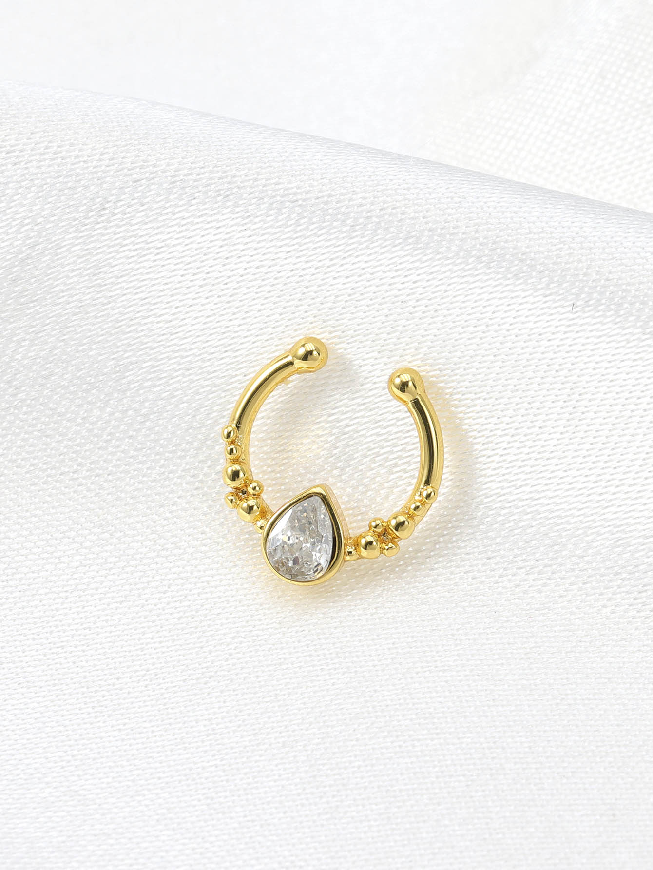 Stainless Steel Horseshoe Wate - Body Jewelry Nose Studs のレビューと価格