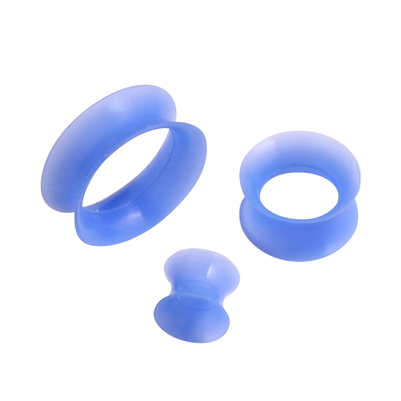 1Pair Silicone Plugs and Tunne - Body Jewelry Gauge Sizes のレビューと価格