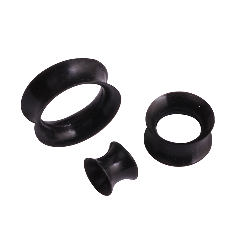 1Pair Silicone Plugs and Tunne - Body Jewelry Gauge Sizes のレビューと価格