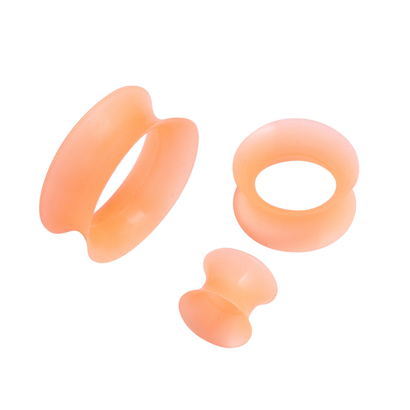 1Pair Silicone Plugs and Tunne - Body Jewelry Gauge Sizes のレビューと価格